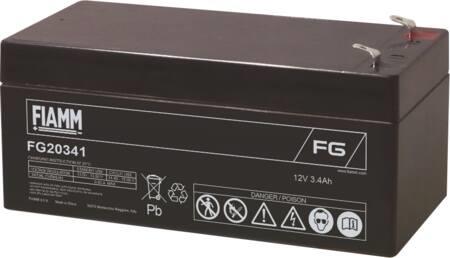 Fiamm Blybatteri 12V/3,4Ah ⎮ 5494506115 ⎮ 5494506115 ⎮ 5494506115 ⎮ FG20341