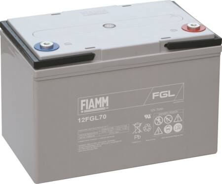 Fiamm 10 Års Blybatteri 12V/70Ah. - Billigelogvvs.dk -