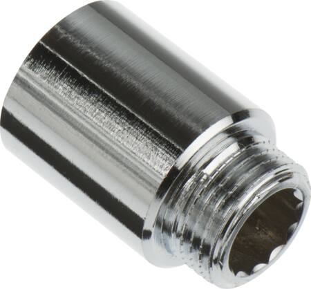 Haneforlænger 1/2"-30Mm Krom - Billigelogvvs.dk -
