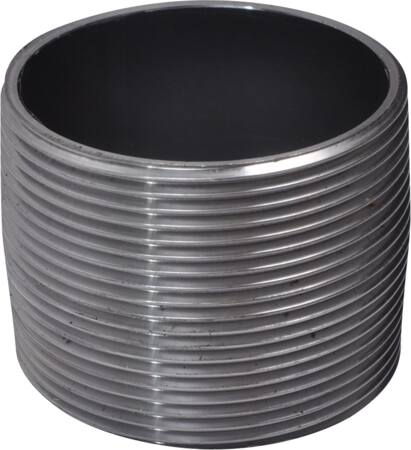 Nippelrør Sort Smsk 3/4 - Billigelogvvs.dk -