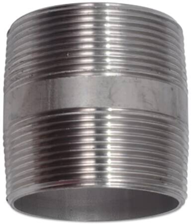 Nippelrør Aisi 316 1/2X80 - Billigelogvvs.dk -