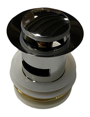 Bundventil 1 1/4" Push Up, Lille Prop - Billigelogvvs.dk -