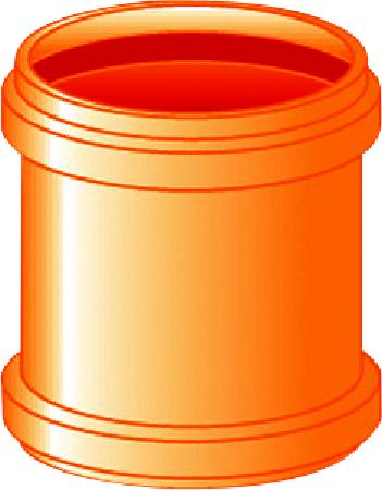 Pvc Skydemuffe 110Mm ⎮ 4052836205001 ⎮ 895085110 ⎮ 0802019134 ⎮ 220500-03