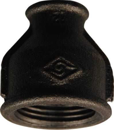 Formmuffe Sort 3/4X1/2 - Billigelogvvs.dk -