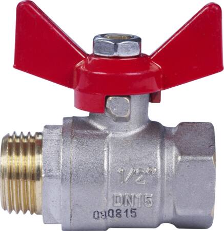 Kuglehane 3/4" Muf/Nippel T-Greb ⎮ 5705158741335 ⎮ 828120006 ⎮ 0802041335 ⎮ 52CE/1-006