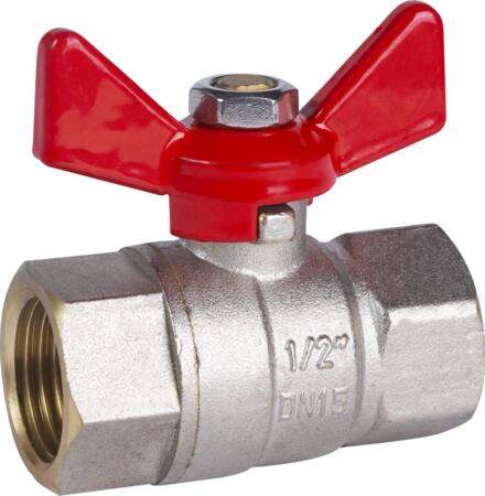 Kuglehane 1/2" Muf/Muf T-Greb ⎮ 5705158741380 ⎮ 828119004 ⎮ 0802041380 ⎮ 52CE-004