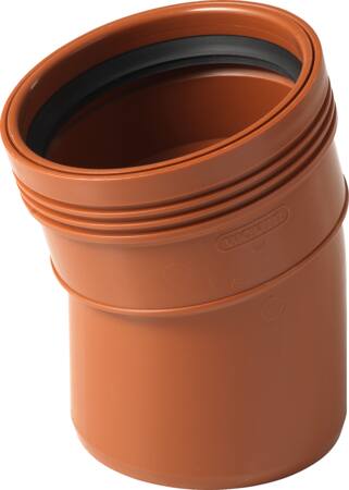 Pvc Kloak Bøjning Ø160Mm 15 Grader ⎮ 4052836222008 ⎮ 895057160 ⎮ 0802180694 ⎮ 222200-03