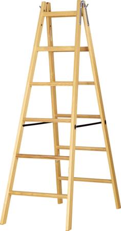 Wienerstige Træ Massiv 8 Trin Ergo - Billigelogvvs.dk -