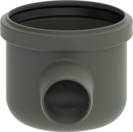 Udløbshus Ø50 Vandret M/Vandlås ⎮ 5707692006604 ⎮ 155032212 ⎮ 0277260071 ⎮ 2411.0050