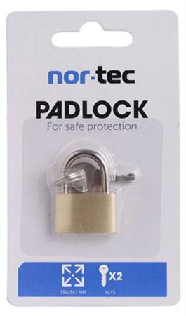 Hængelås 25Mm Med 2 Nøgler - Billigelogvvs.dk -