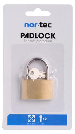 Hængelås 40Mm Med 2 Nøgler ⎮ 5709386593414 ⎮ 918900002 ⎮ 0897101251 ⎮