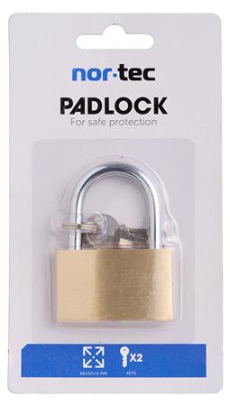 Hængelås 50Mm Med 2 Nøgler ⎮ 5709386593513 ⎮ 918900003 ⎮ 0897101248 ⎮