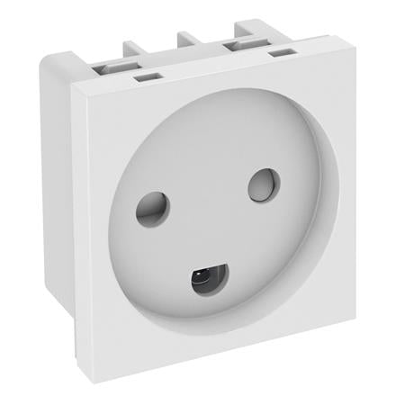 Stikdåse Modul 45 Ral 9010 Enkelt ⎮ 5401024992 ⎮ 5401024992 ⎮ 5401024992 ⎮ 6117201