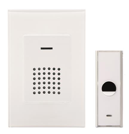 Dørklokke Classic Hvid - Ekskl. Dørtryk ⎮ 5703901018796 ⎮ 0890100055 ⎮ 0890100055 ⎮ 52200