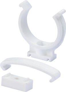 Hvid Pp Klemmerørbærer 32Mm - Billigelogvvs.dk -