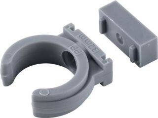Grå Pp Klemrørbærer 50Mm - Billigelogvvs.dk -