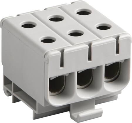 Klemme Uni.6-50Mm² Grå 3Pol Cu/Al - Billigelogvvs.dk -