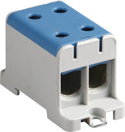 Klemme Uni.16-95Q Blå Dobbel Cu/Al - Billigelogvvs.dk -