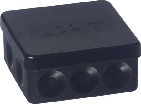 Forgreningsdåse Sort/Ip65 Ap9 ⎮ 6418677329906 ⎮ 5421530028 ⎮ 5421530028 ⎮ 2TKA140013G1
