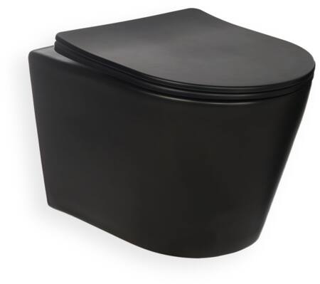 Hængeskål Rimfree Med Sc Sæde Mat Sort - Billigelogvvs.dk -