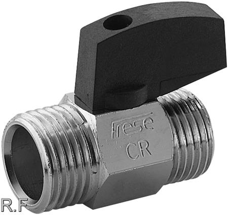 Securex Kuglehane 1/2" N/N Fork. M/Greb - Billigelogvvs.dk -