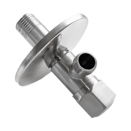 Rustfri Stopventil 1/2"X3/8" Lang Model ⎮ 5401063305 ⎮ 744427426 ⎮ 5401063305 ⎮ 744427426