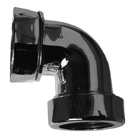 Vinkelkobling 32Mm X 1 1/4" Krom Plast ⎮ 7391543525727 ⎮ 750361320 ⎮ 0200207017 ⎮ 750361-320