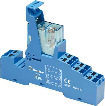 Komplet Relæ 8A 2C/O 24Vdc M.Led Pushin ⎮ 8012823405780 ⎮ 0822003706 ⎮ 0822003706 ⎮