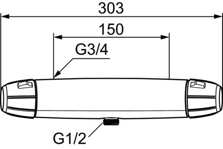 9000E Ii Termostatarmatur ⎮ 7391887237201 ⎮ 722828204 ⎮ 0272212422 ⎮