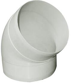 Fresh Plastsystem 100 Bøjning Ø100 45Gr. ⎮ 7318118405093 ⎮ 973436100 ⎮ 5478002951 ⎮