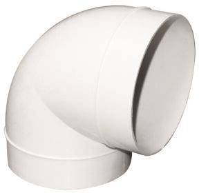 Fresh Plastsystem 150 Bøjning Ø150 90Gr ⎮ 7318118405130 ⎮ 973436250 ⎮ 5478002952 ⎮