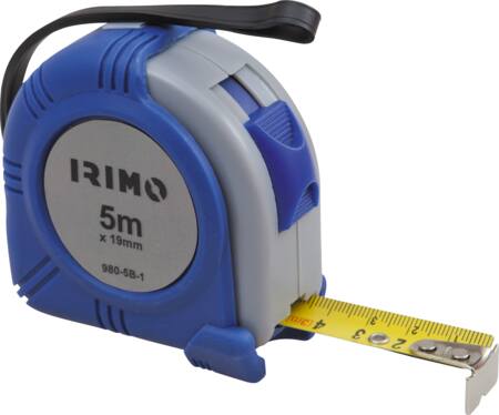 Målebånd 5Mx19Mm Med Bælteclips - Billigelogvvs.dk -