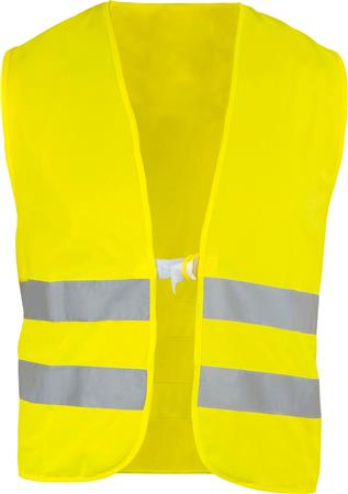 Advarsel Vest Hi-Viz Yellow Onesize - Billigelogvvs.dk -