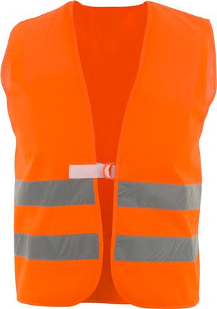 Advarsel Vest Hi-Viz Orange Onesize - Billigelogvvs.dk -