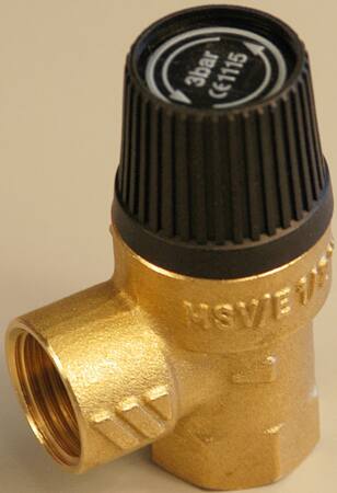 Sikkerhedsventil 1/2"/3,0B-M ⎮ 8019001005725 ⎮ 432206404 ⎮ 0284001676 ⎮ 0207530