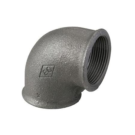 Vinkel Sort Mf/Mf 90Gr 3/4 - Billigelogvvs.dk -