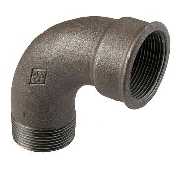 Bøjn Sort Mf/Np 90Gr 1/2 - Billigelogvvs.dk -