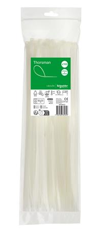 Kabelbinder 370X4,8Mm Natur 100 Stk - Billigelogvvs.dk -