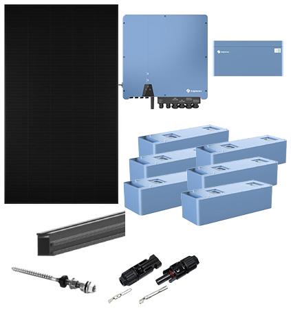 12,3Kwp Solpakke Eternit Solplanet 15Kwh - Billigelogvvs.dk -