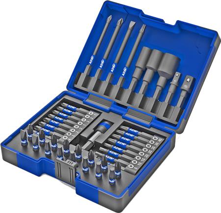 Slagbitssæt 42 Dele ⎮ 4005820874523 ⎮ 940001150 ⎮ 0810001446 ⎮ HPI-Set, 42-tlg.