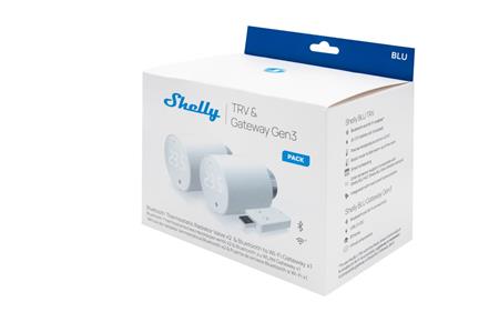 Shelly BLU TRV Gen3 & BLU Gateway Gen3 – Cabezal Termostático Inteligente para Válvula de Shelly BLU TRV Gen3 & BLU Gateway Gen3 – Cabezal Termostático Inteligente para Válvula de