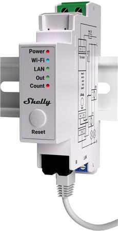 Shelly Pro Em 50A - Wifi 1F Energimåling ⎮ 3800235268148 ⎮ 5401023965 ⎮ 5401023965 ⎮ 219772
