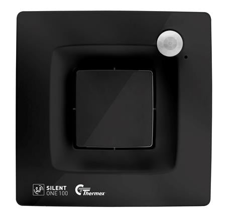 Ventilator Silent One Ø100 Sort Alt-I-1 ⎮ 8413893594440 ⎮ 930018678 ⎮ 9978858013 ⎮