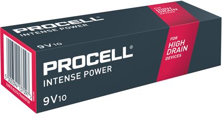 Procell Alkaline Intense 9V 10Ct ⎮ 5000394137097 ⎮ 900026301 ⎮ 8494300130 ⎮ 265-6020