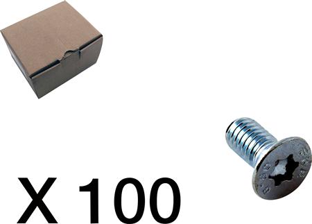 Skrue, Undersænket, Torx 100 Stk ⎮ 1914302518 ⎮ 1914302518 ⎮ 1914302518 ⎮ 3102-0612Q1
