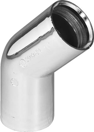 Vinkel 45 Grd 32Mm Indstik Krom Pp ⎮ 7391543524362 ⎮ 752011033 ⎮ 0204130446 ⎮ 752011-333