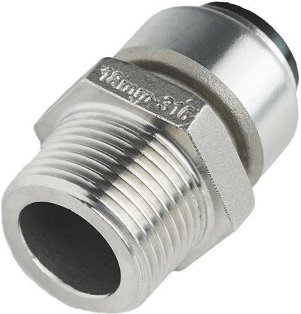 Roth Overgangsnippel 15Mm - 1/2" Rustfri ⎮ 5702000130996 ⎮ 046601315 ⎮ 0204218672 ⎮
