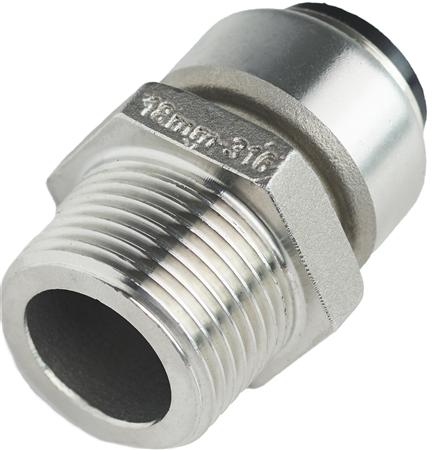Roth Overgangsnippel 22Mm - 3/4" Rustfri ⎮ 5702000131054 ⎮ 046601322 ⎮ 0204218643 ⎮ 046601.322