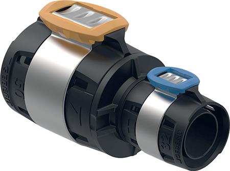 Geberit Flowfit Reduktion Ppsu 50Mm 32Mm - Billigelogvvs.dk -