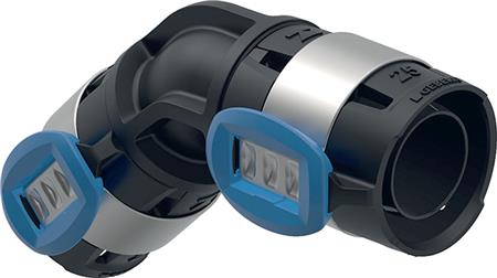 Geberit Flowfit Bøjning 45 Ppsu 25Mm - Billigelogvvs.dk -